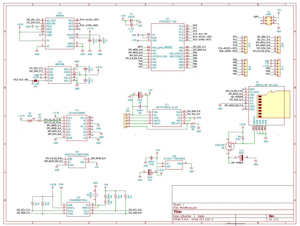 The finished schematic