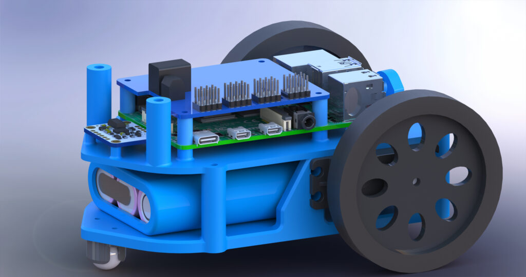 Differential drive robot